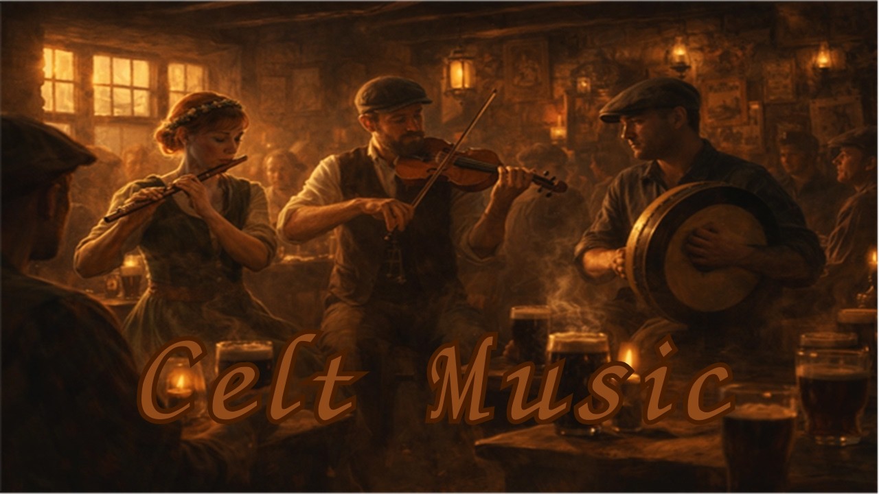 「琥珀色の酒場に響くケルトの輪舞」 “Amber Nights of the Celtic Reel”