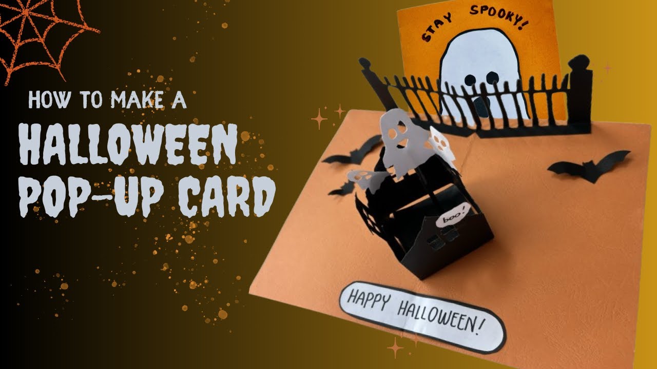 How to make a Halloween Pop-up Card