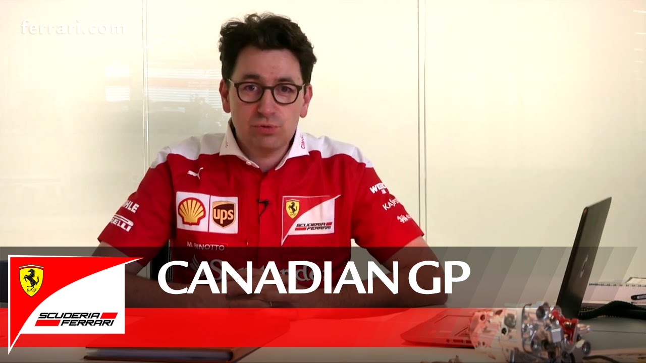 Tha Canadian GP with Mattia Binotto - Scuderia Ferrari 2016