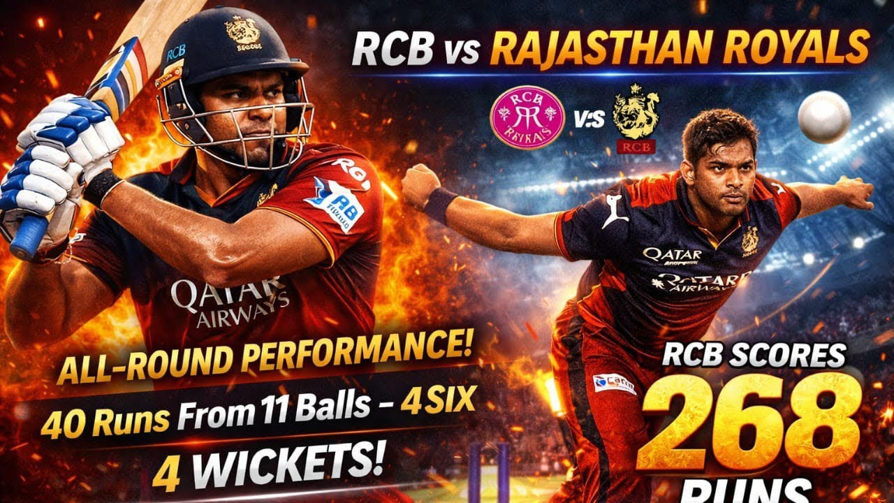 IPL 2026 RR 🆚 RCB Tamil by PK