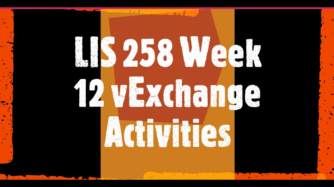 Museum Informatics Week 12