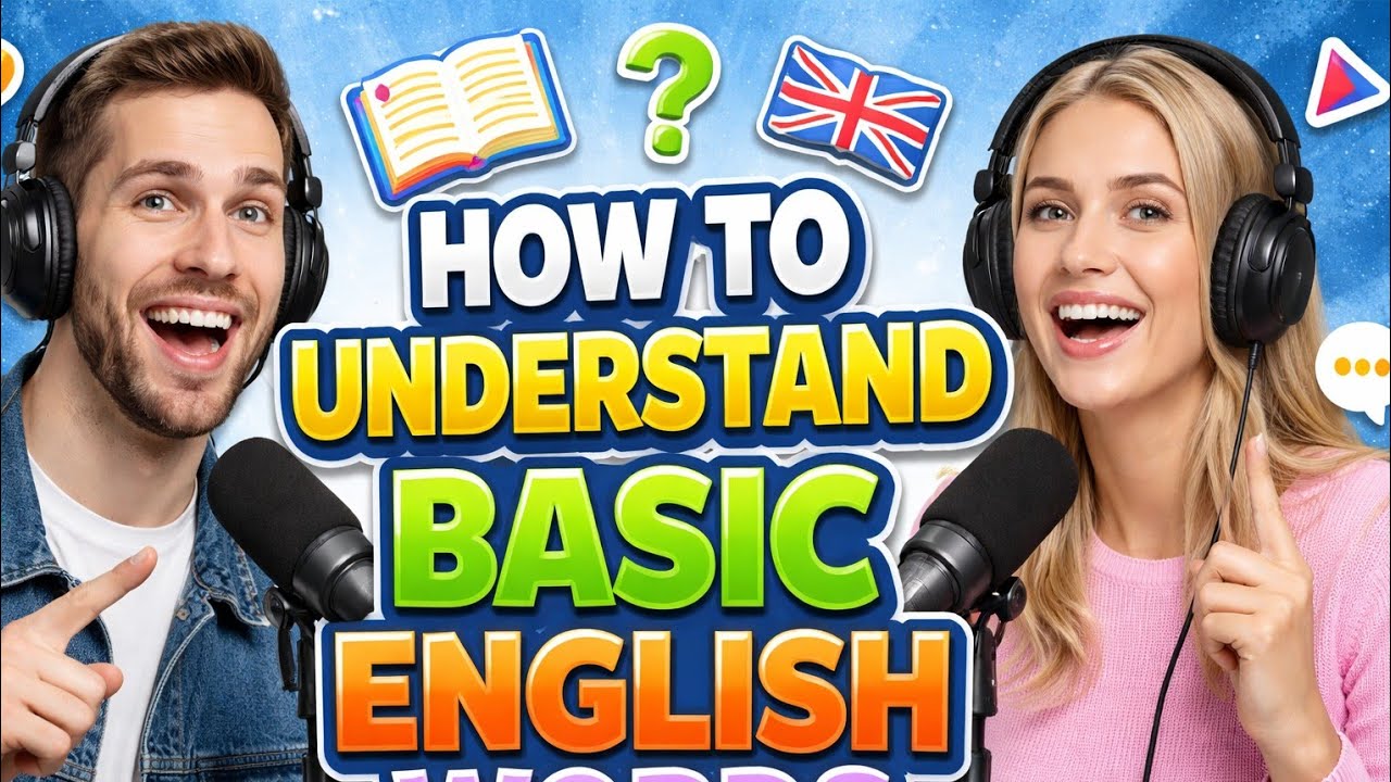 How to understand English basic words by Erick English Podcast 