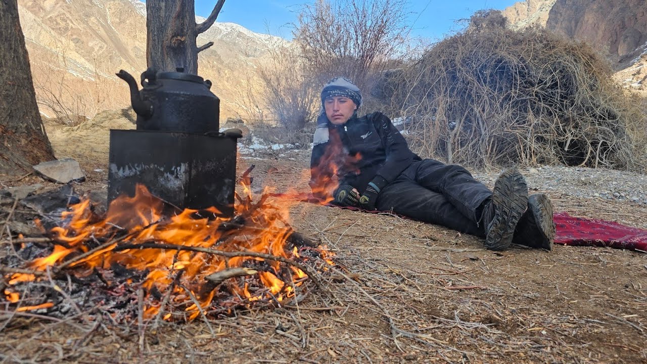 Kabab-e Morgh-e Pibi; The Taste of a Simple Life by the Fire 🔥🍗
