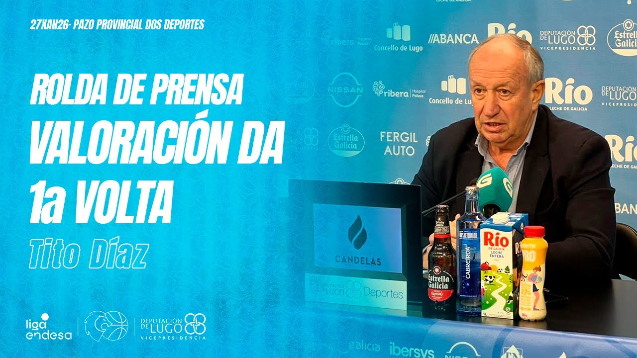 Rolda de prensa de valoración da 1ª volta 25/26 | Tito Díaz