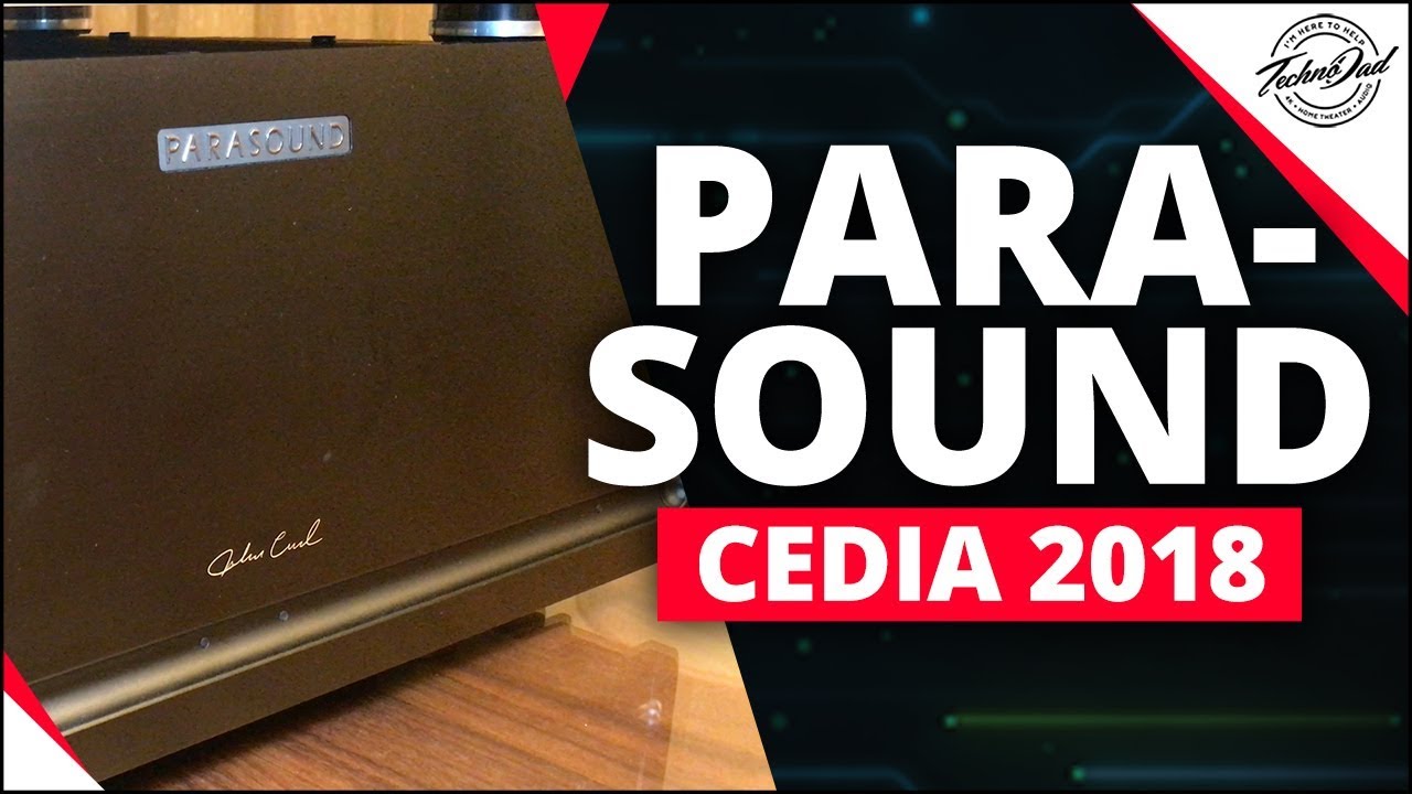 CEDIA 2018 | Parasound JC 5, P 6, HINT 6 и Ричард Шрам