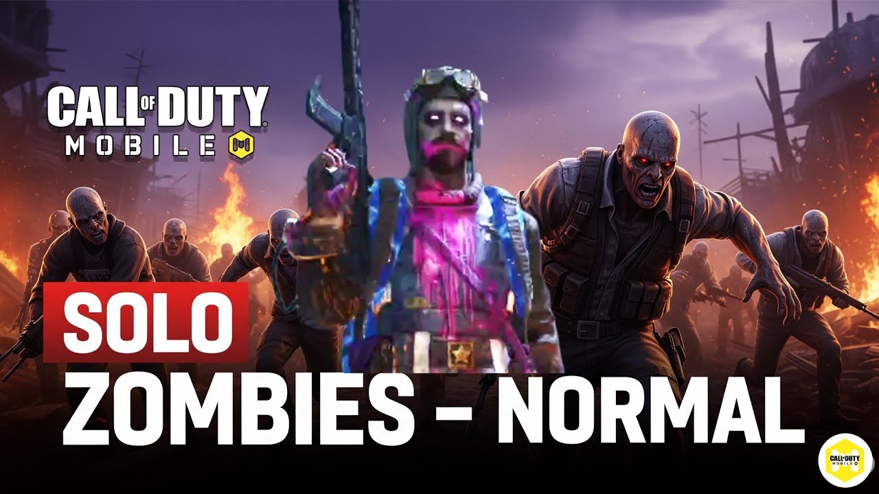COD Mobile Zombies SOLO &ndash; Normal Mode Survival Guide!