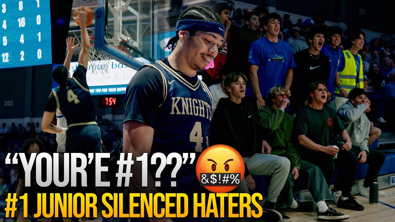 #1 TYRAN STOKES SHUT STUDENT SECTION UP! NOTRE DAME GETS TESTED IN PHYSICAL MATCHUP 🔥