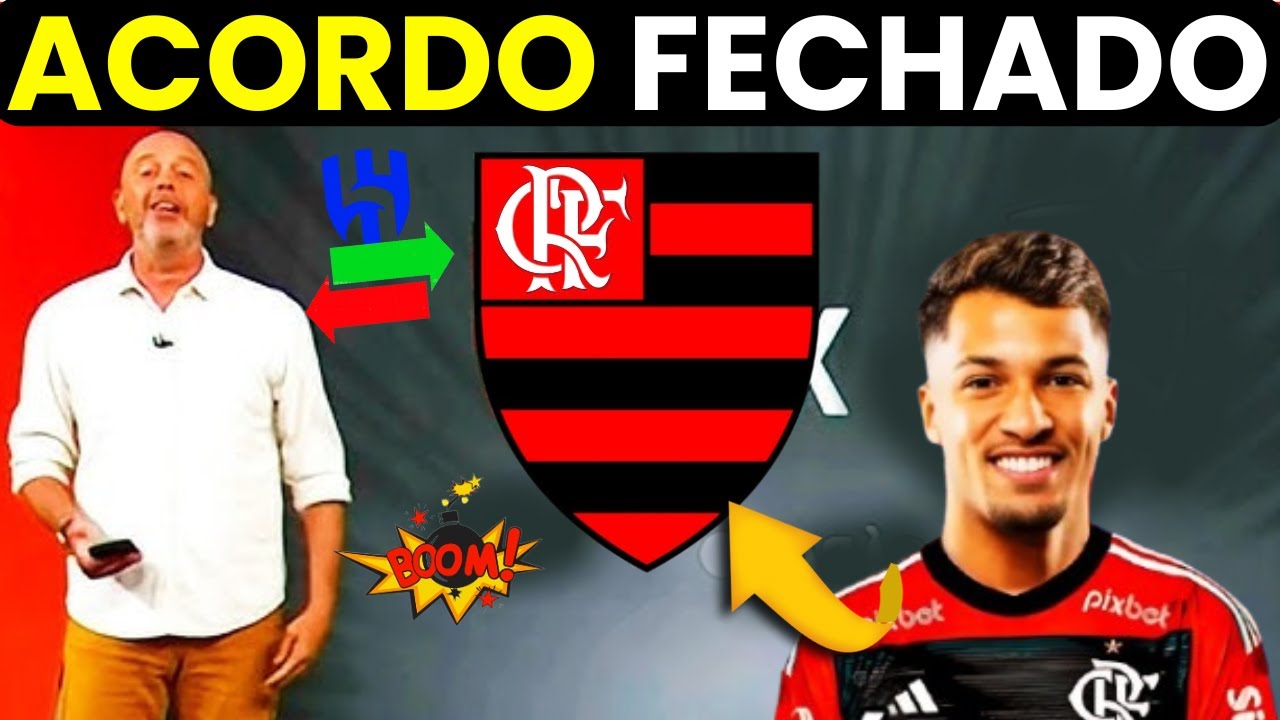 💥BOMBA! É OFICIAL! ASSINOU ATÉ 2029! A TORCIDA COMEMORA!  ÚLTIMAS NOTÍCIAS DO FLAMENGO HOJE!