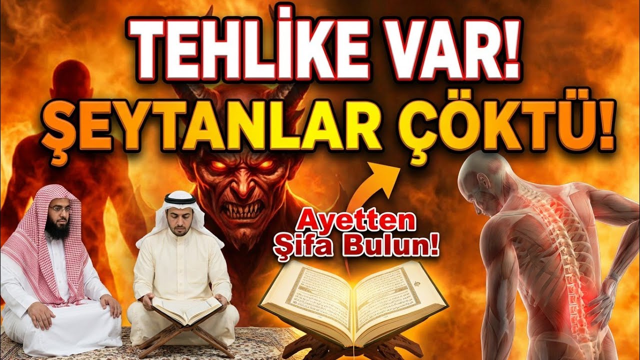 TEHLİKE VAR! ŞEYTANLAR ÇÖKTÜ — Bu AYET ile ŞİFA Bul, Tüm Kötülükler Yok Olsun!