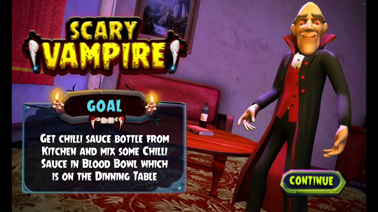 Scary vampire oynadım part 1