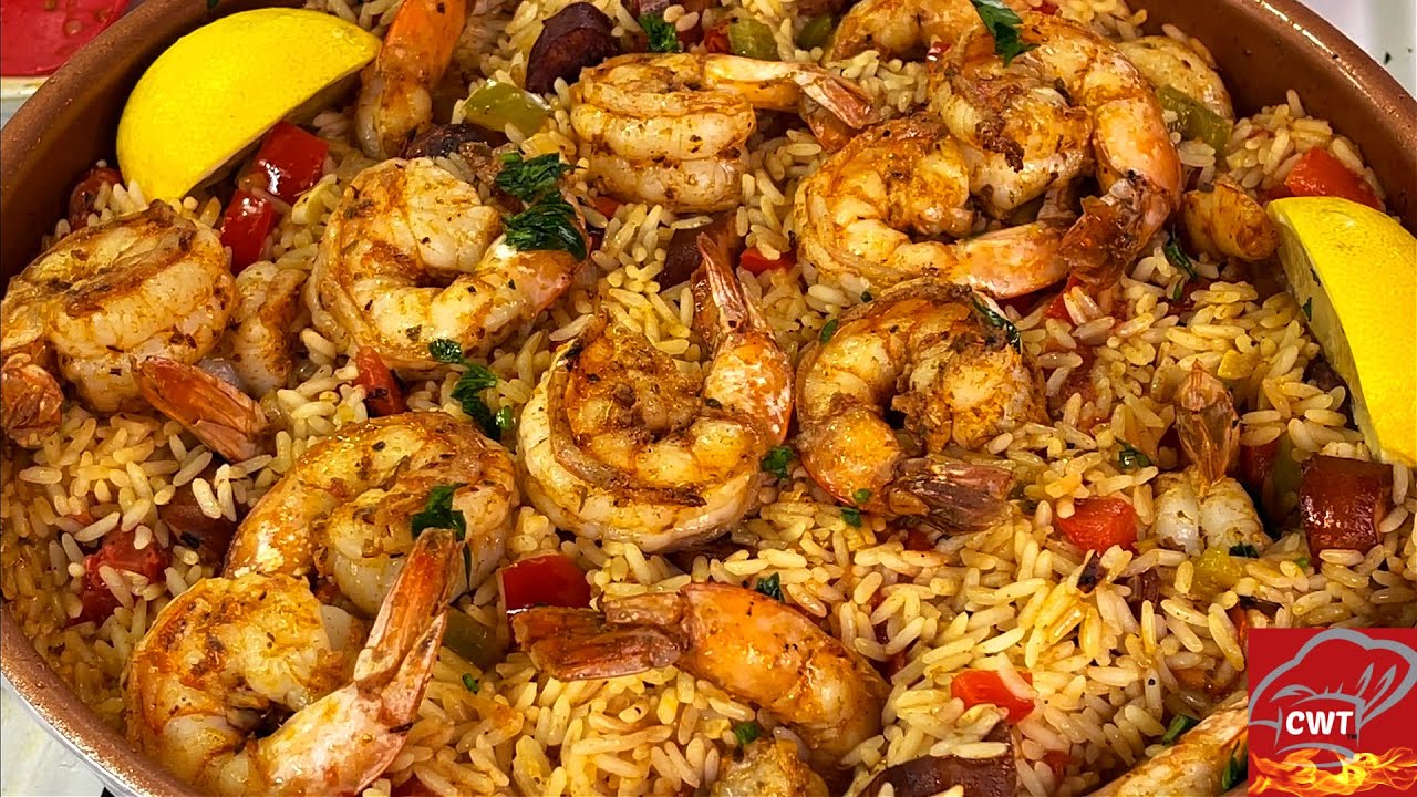 Cajun Shrimp And Andouille Sausage Rice Skillet Recipe