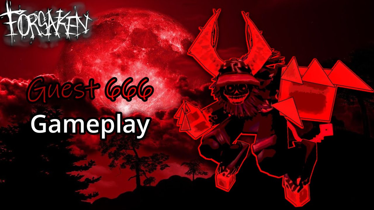 Guest 666 Gameplay | Forsaken | Roblox