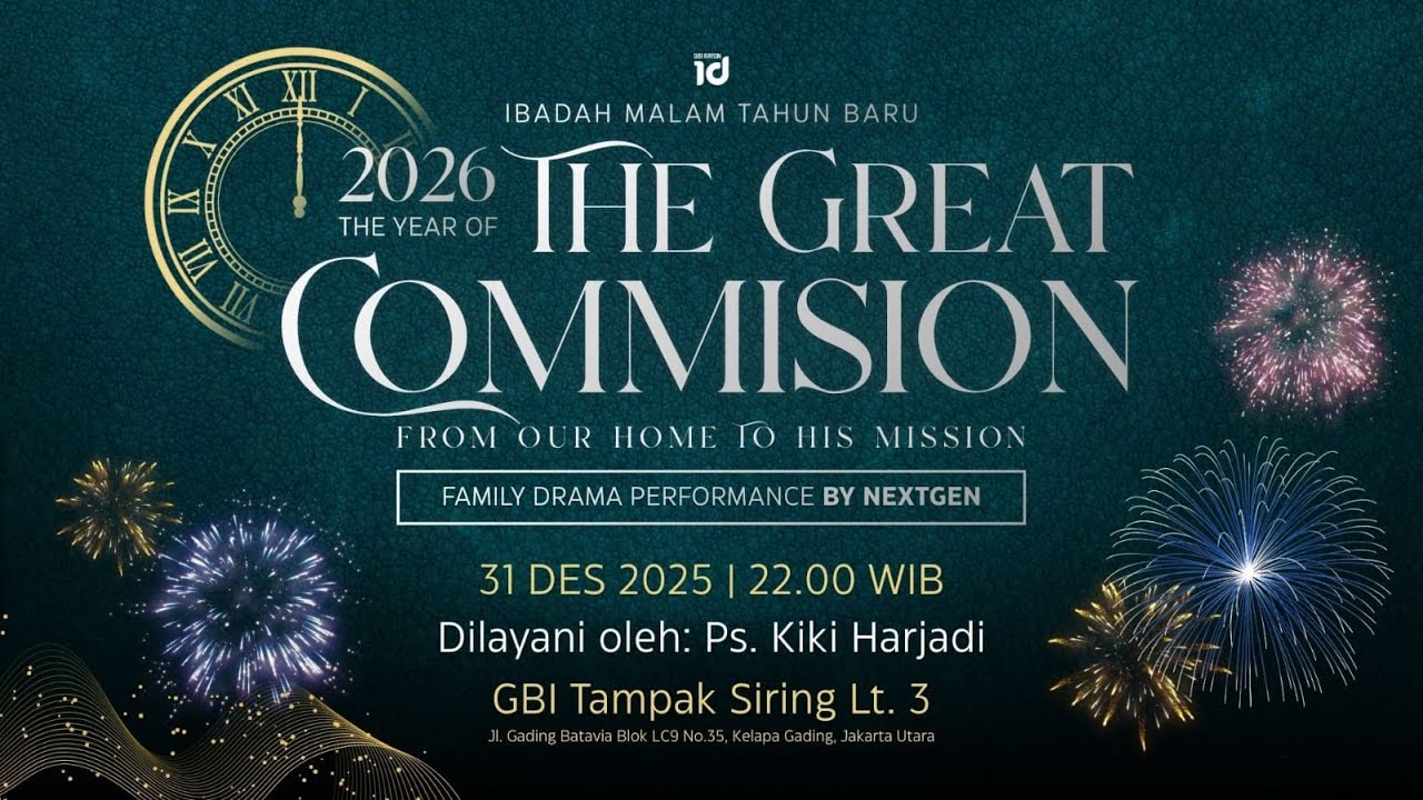 IBADAH TUTUP TAHUN 2025 - GBI RAYON 1D | FAMILY DRAMA PERFOMANCE BY NEXT GEN
