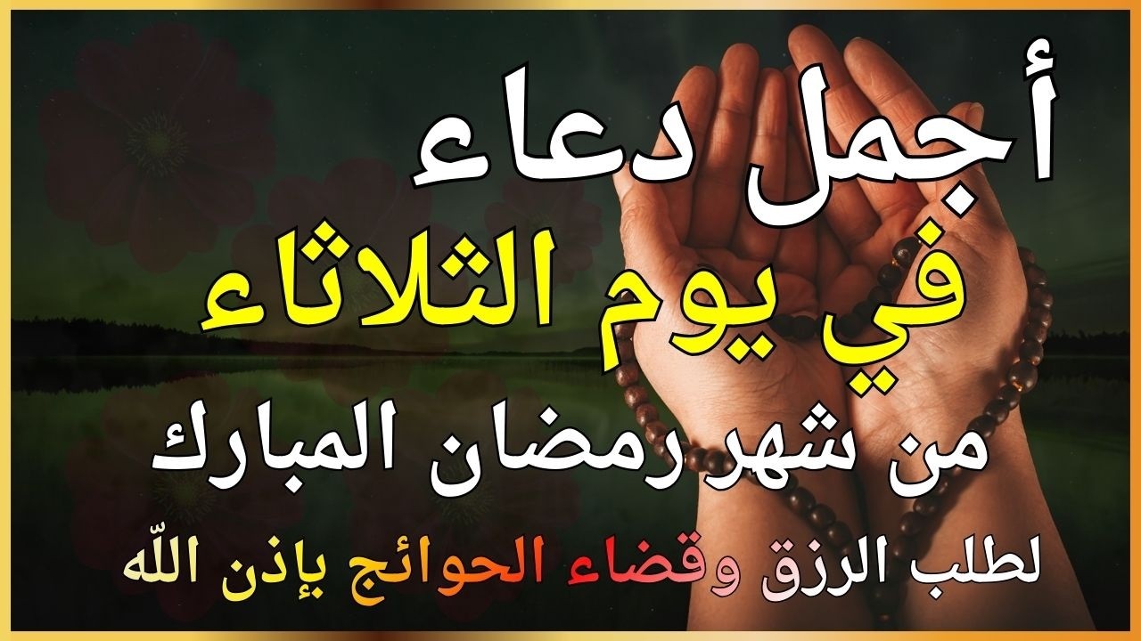 دعاء في يوم الثلاثاء 🤲 دعاء في رمضان  يوم 28 من شهر رمضان للرزق والشفاء العاجل وقضاء الحوائج 🤲