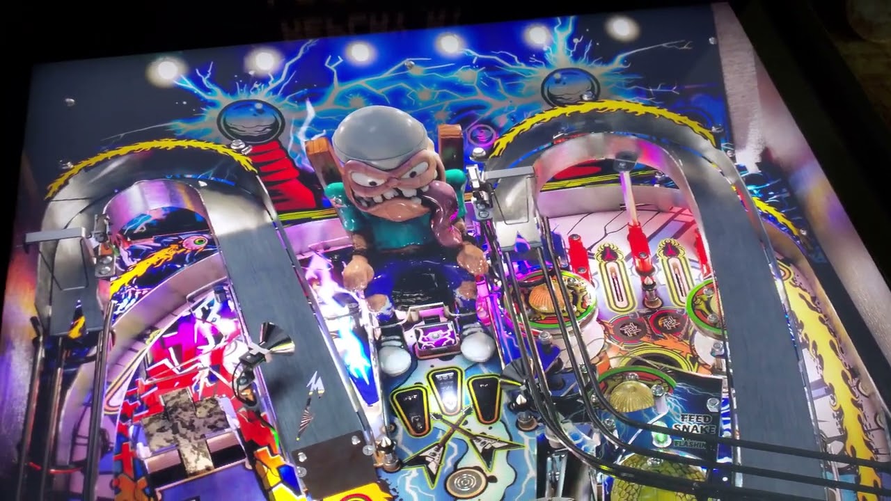 The Beauty of 4k @120hz Visual Pinball with VPW Metallica in 10.8 VPX / It Looks Real!  ♥️