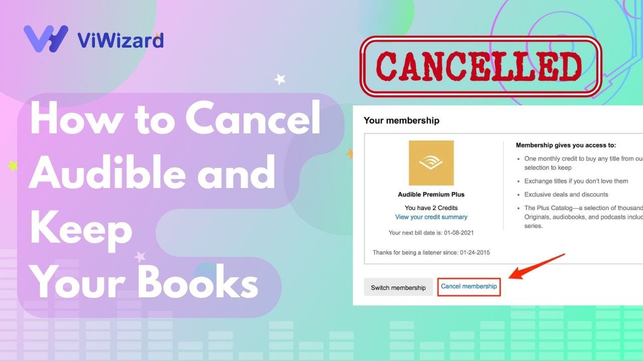 How to Cancel Audible and Keep Your Books (Full Guide!)