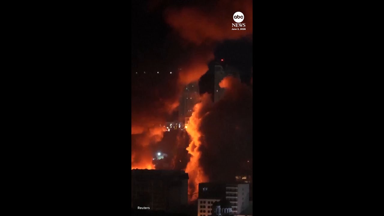 Russian drones, missiles strike Ukraine in major attack, killing at least 13