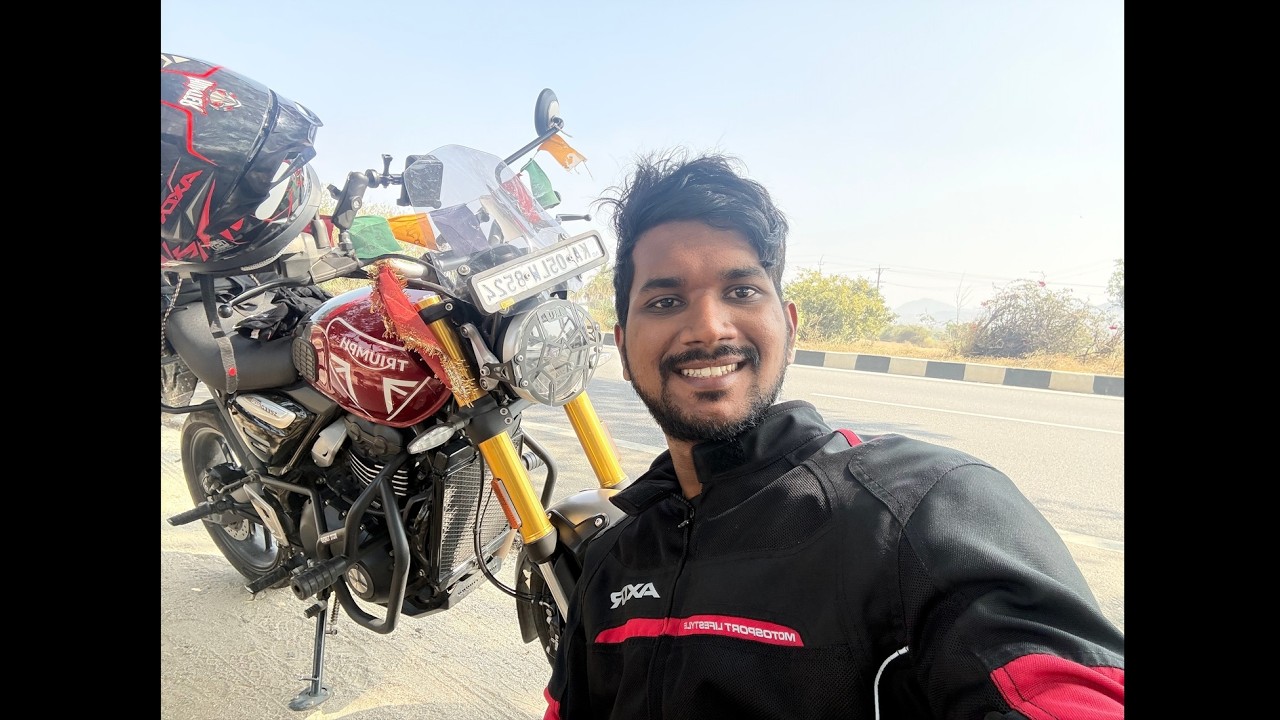 Bangalore to Hampi on Triumph Speed 400 🏍️ | Epic Highway Ride & Ruins Adventure | Motovlog