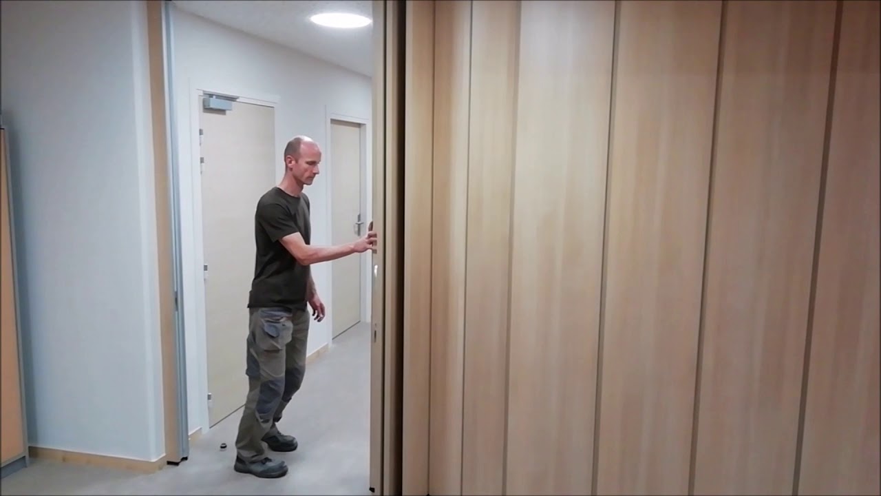 Cloison accordéon Lamelloson