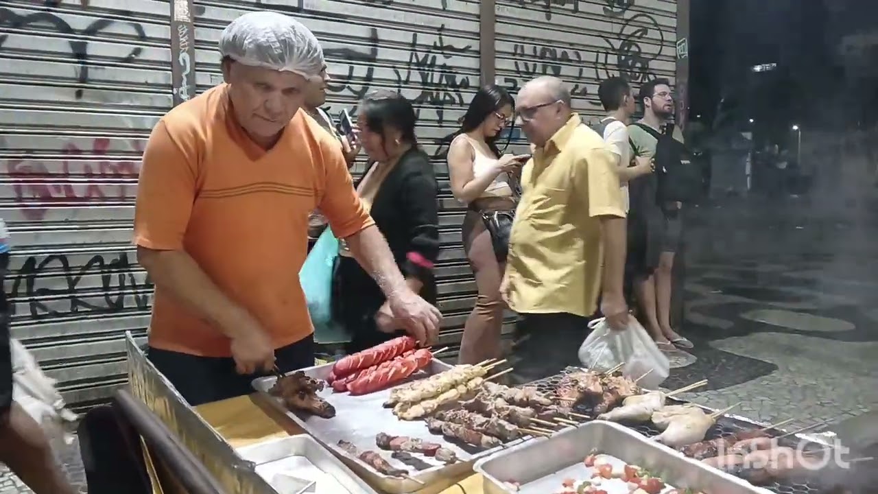 Churrasqueiro top, ele é profissional Central Rj.