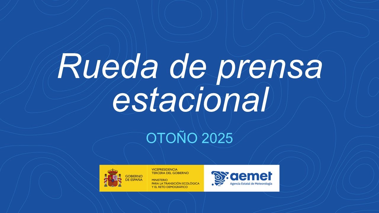 Rueda de prensa estacional del otoño de 2025