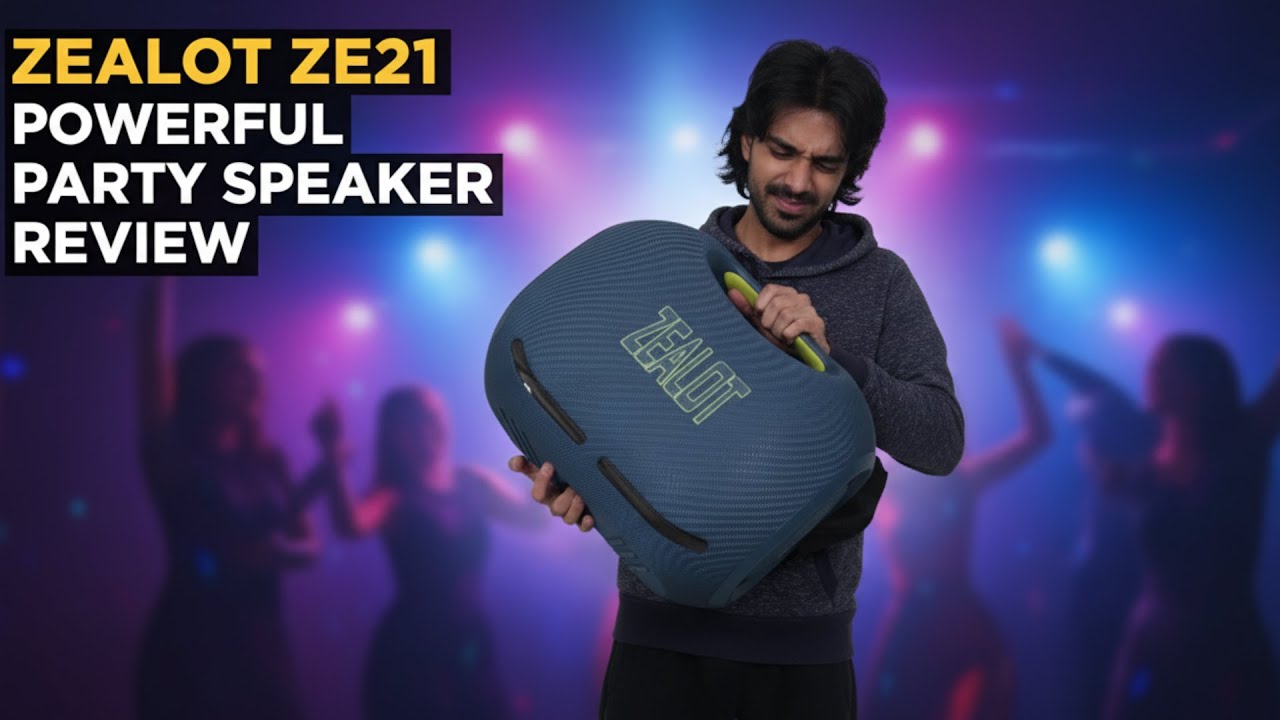 Мощная Bluetooth-колонка RGB мощностью 250 Вт с ручкой и ремешком! | Обзор ZEALOT ZE21