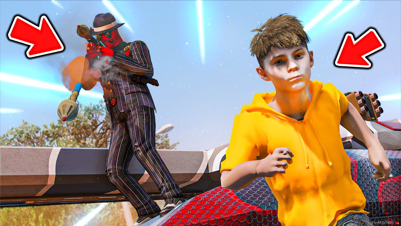 GTA V #1 ( المقنع الغني ) : سرقنا طيارة الرجل المقنع وحقد علينا
