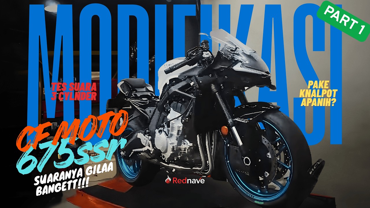 GILA! CFMoto 675SRR Suaranya Sekarang Bikin Merinding Setelah Ganti Arrow 😱