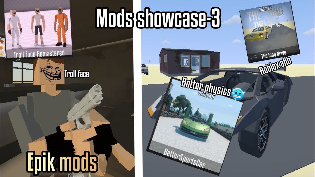 Mods Showcase part-3|Gorebox|Mods|Epik mods
