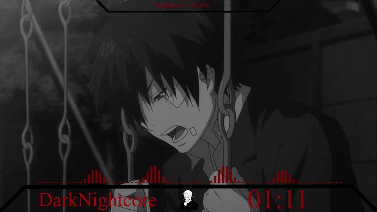 DarkNightcore - Allein