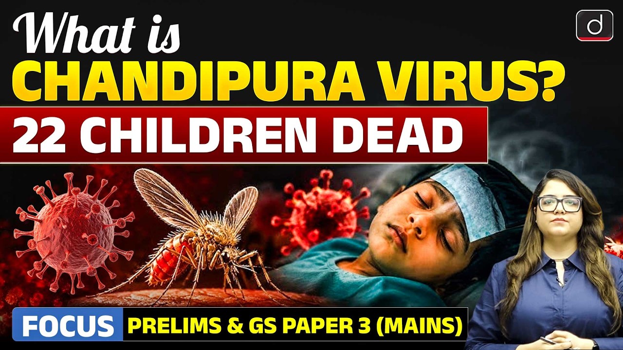 Chandipura Virus Explained | 22 Child Deaths Reported in Gujarat | UPSC | Drishti IAS English