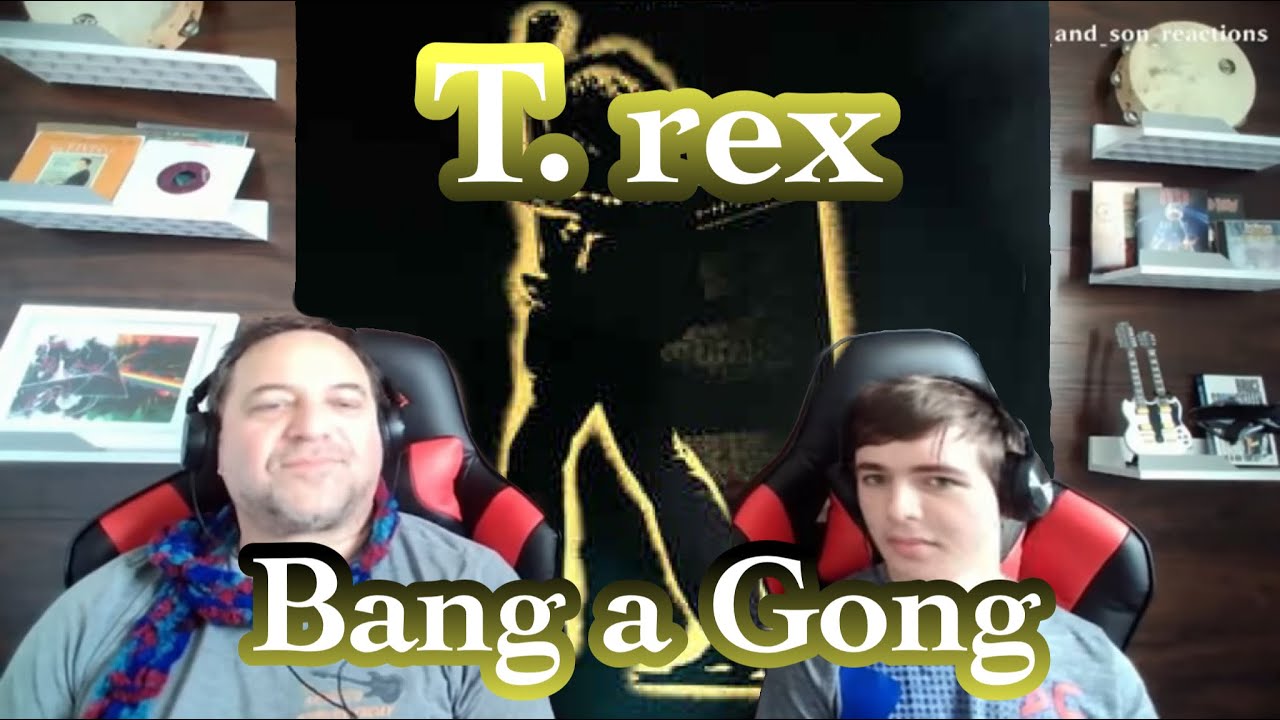 Bang a Gong T Rex Father and Son Reaction!