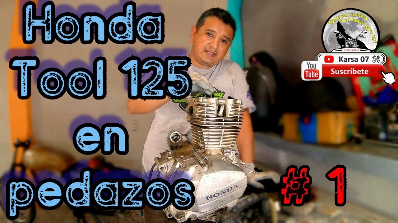 HONDA TOOL 125; Desarmar motor // NO ES OTRO TUTORIAL PARTE 1