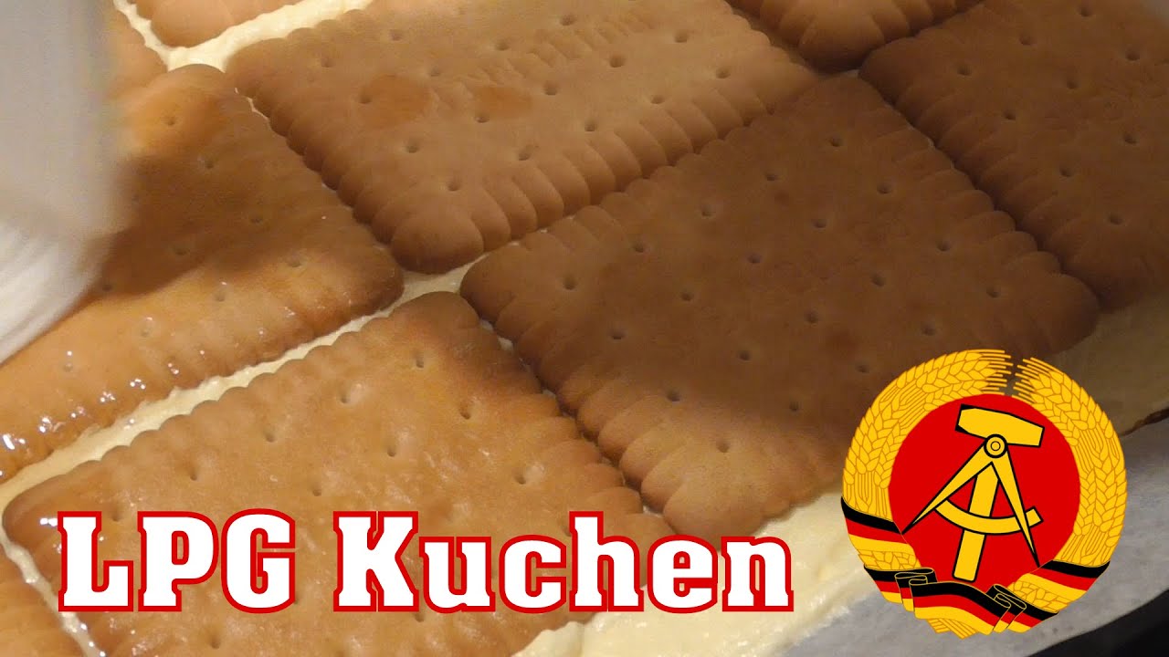 DDR Küche // LPG Kuchen mit einem leichten Schwips :-D