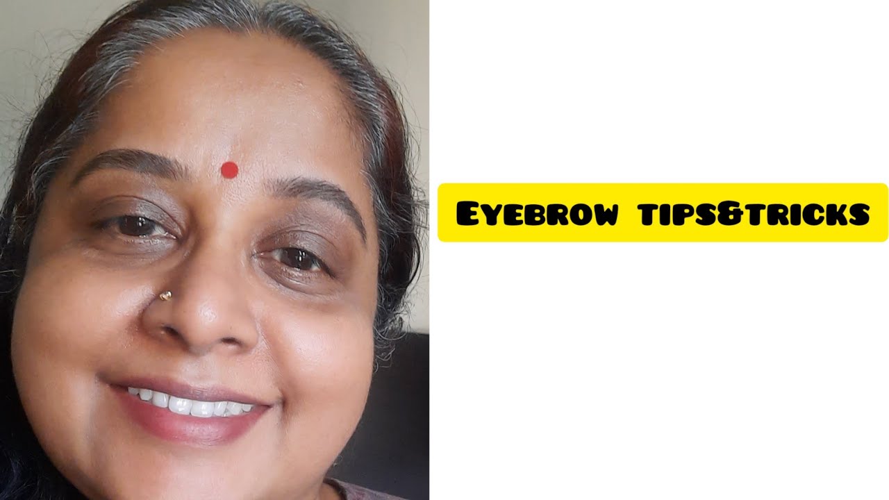 HOW TO DO| പ്രായമായവർക്കും eyebrows നന്നായിട്ട് എഴുതാം. #eyebrowtutorial #malayalam #tipsandtricks