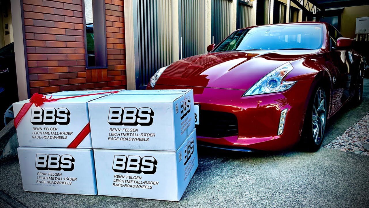 10年目のZ34にBBSをプレゼントした