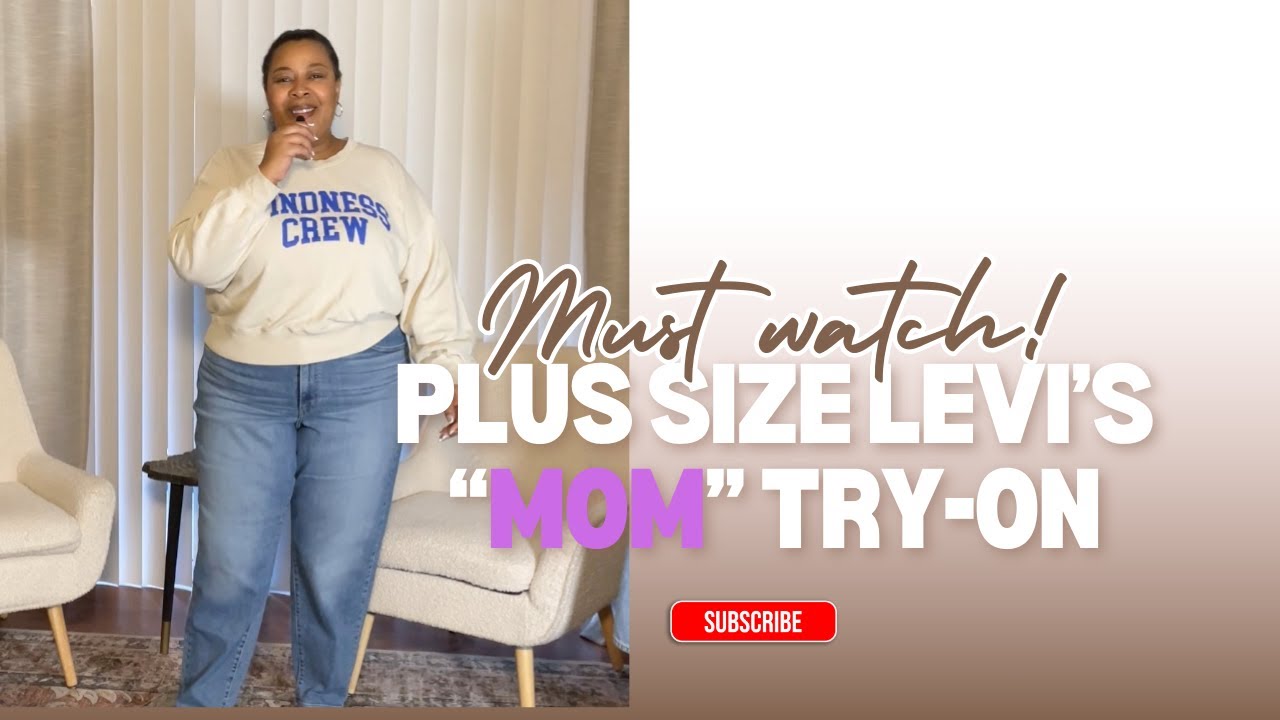 Levi's Mom Jeans Plus Size 18/20