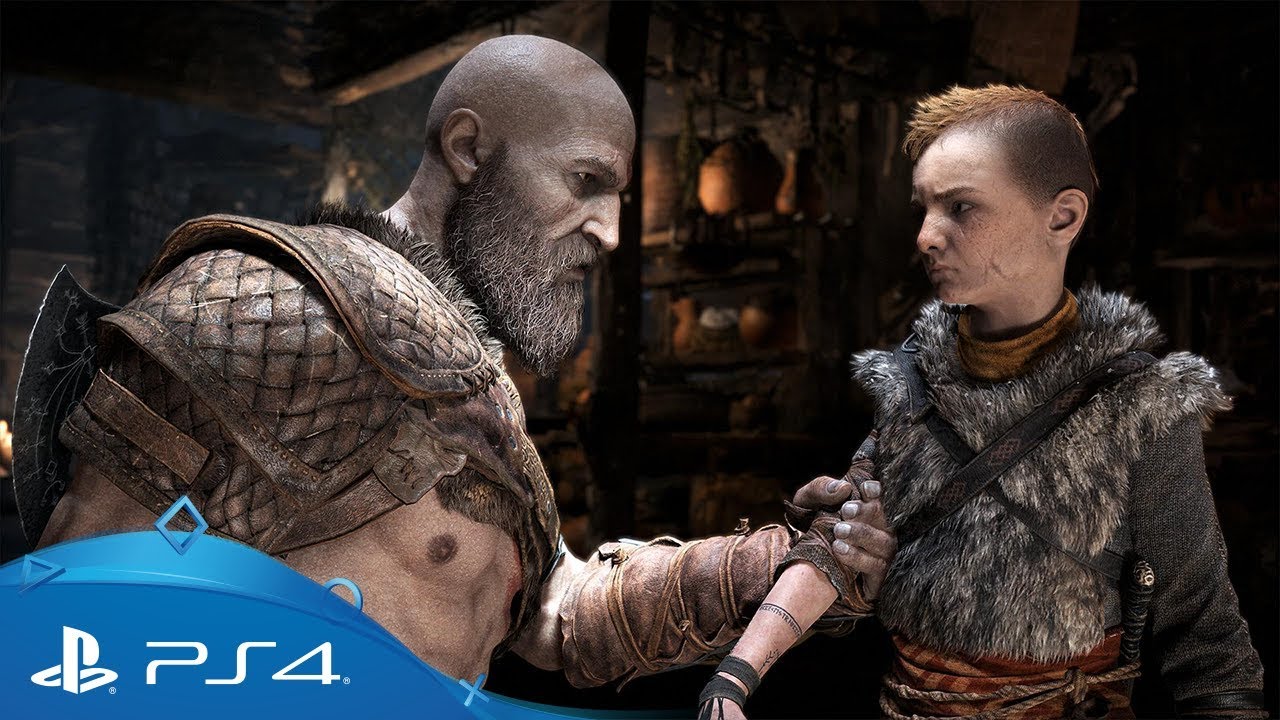 God of War | Fighting with Atreus | PS4