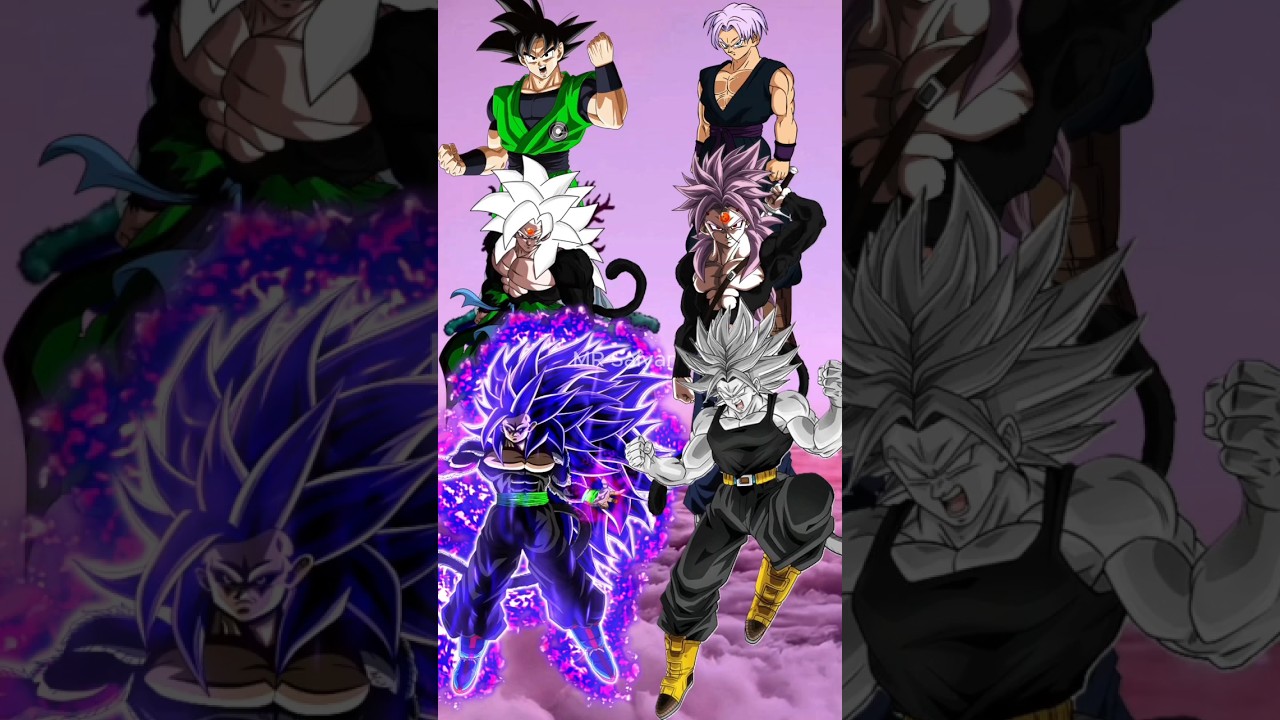 AF CC Goku VS AF Trunks #dragonballsuper #fusion