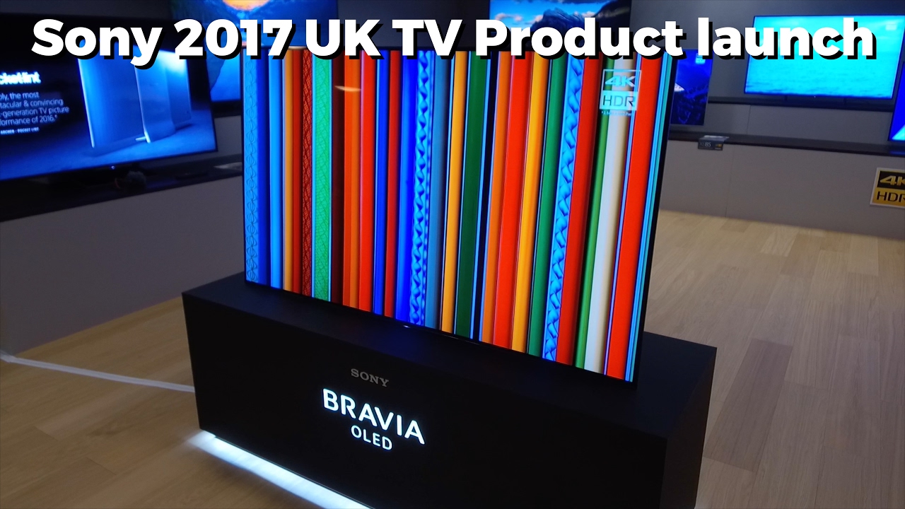 Sony A1 OLED and XE93, XE94 and More UK TV Launch
