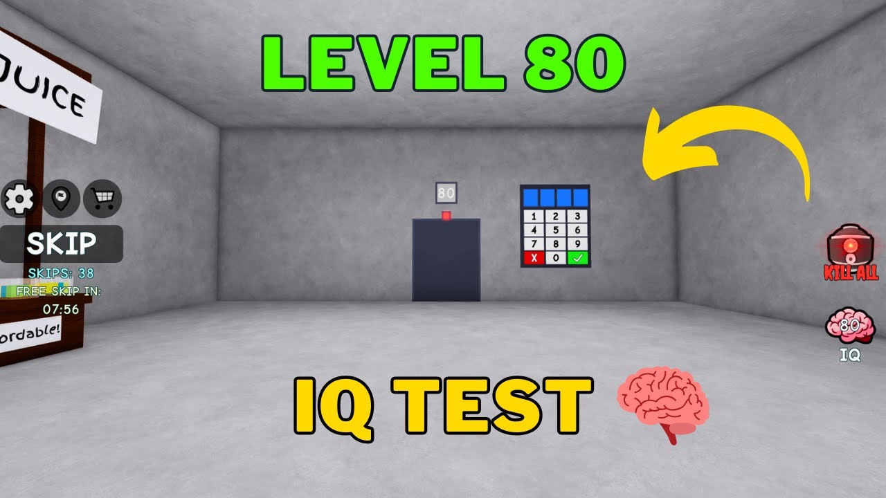 How To Solve Roblox IQ Test Level 80 | IQ Test 🧠 Guide
