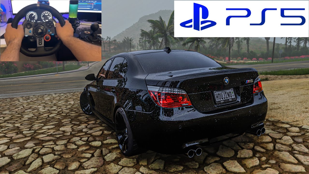 BMW M5 E60 - Forza Horizon 5 | Logitech G29 Steering Wheel +  Logitech G Shifter