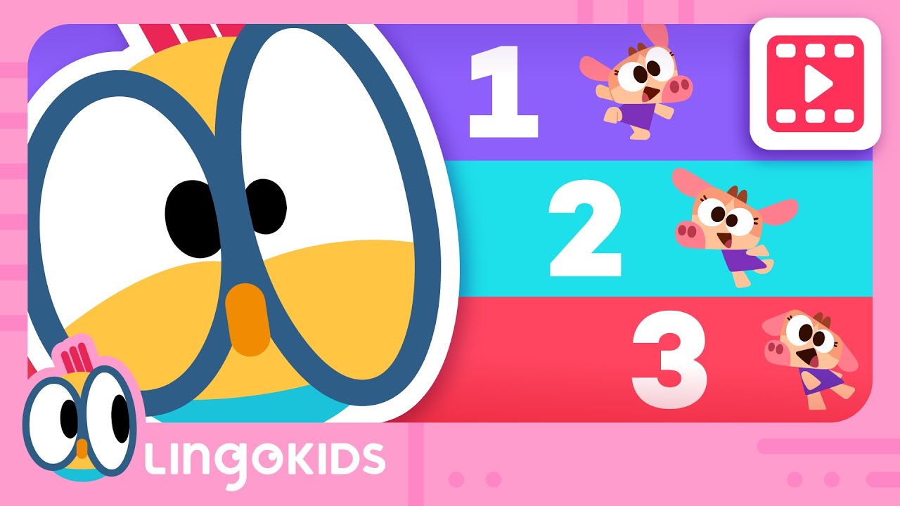CARTOONS FOR KIDS | Counting Numbers 🔢🎶 | Counting Song | Lingokids