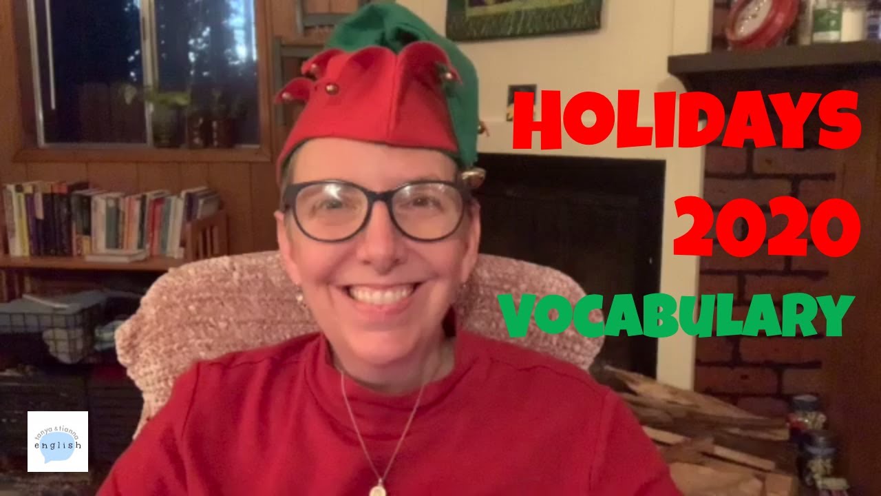 Holidays 2020 Vocabulary