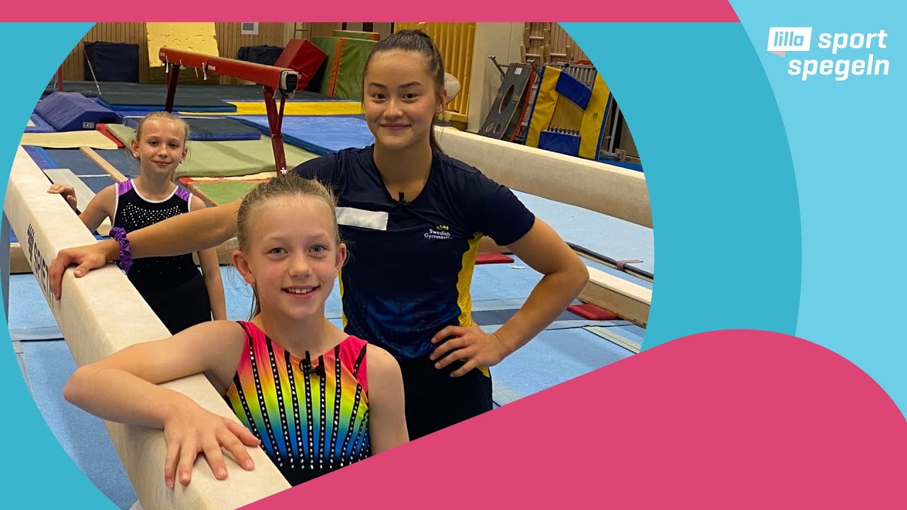 STJÄRNMÖTE med gymnasten Tonya Paulsson  | Lilla Sportspegeln