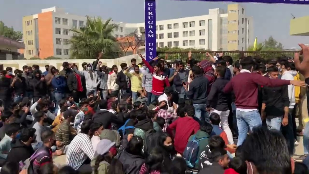 University Protest || VC Meeting with Students