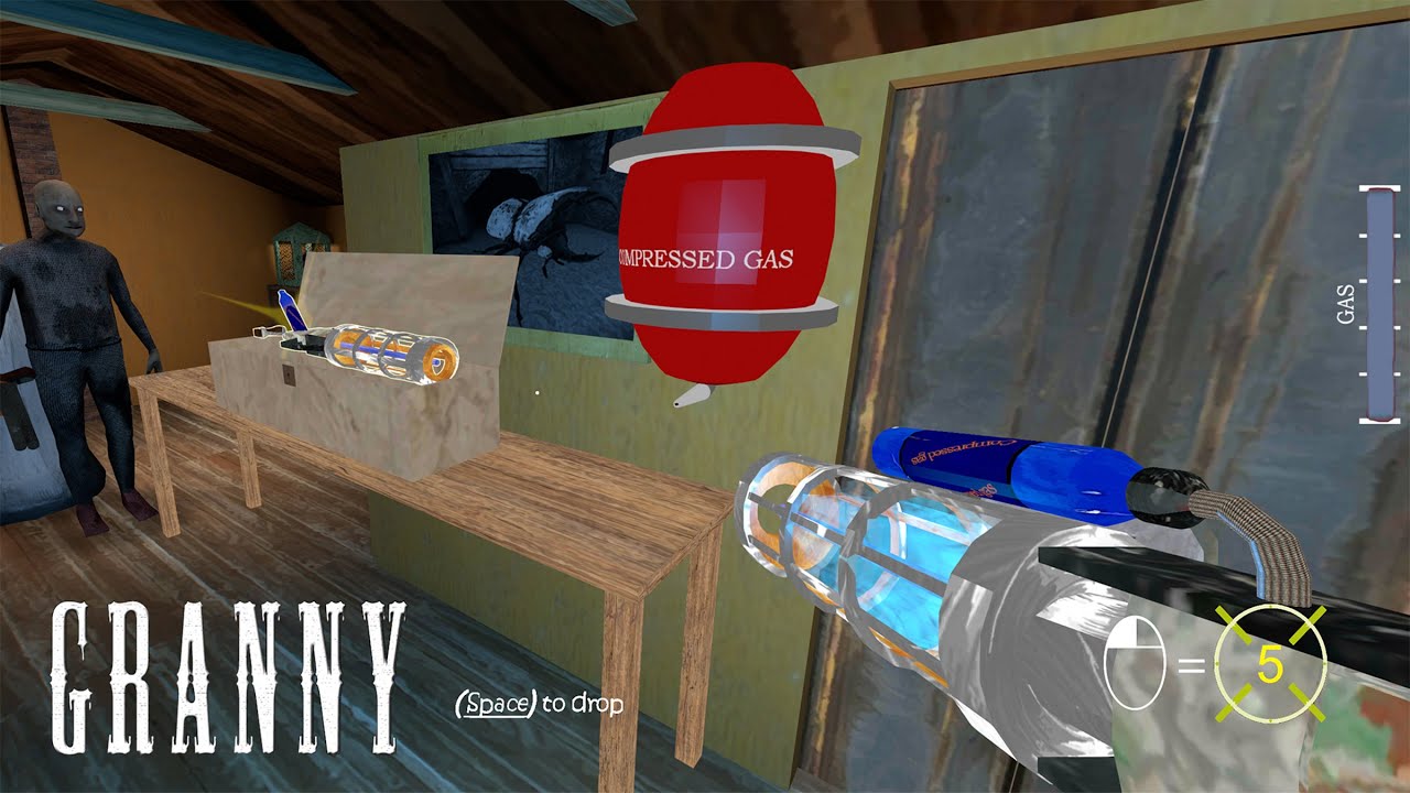 💀 Destroying Granny with the Plasma Gun! – The Twins Atmosphere Update