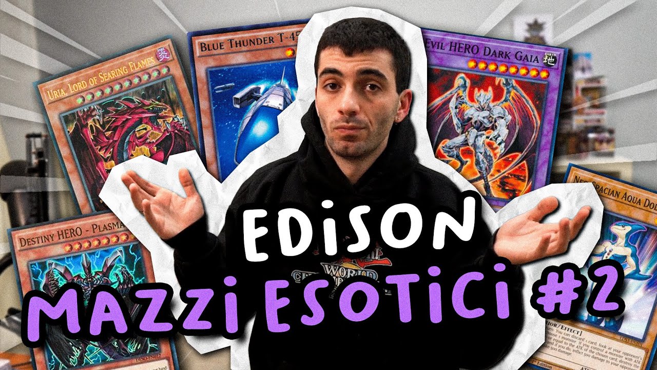 5 mazzi di Yu-Gi-Oh! ESOTICI da provare in EDISON FORMAT! (Smettiamola di giocare GLADIATORE BESTIA)