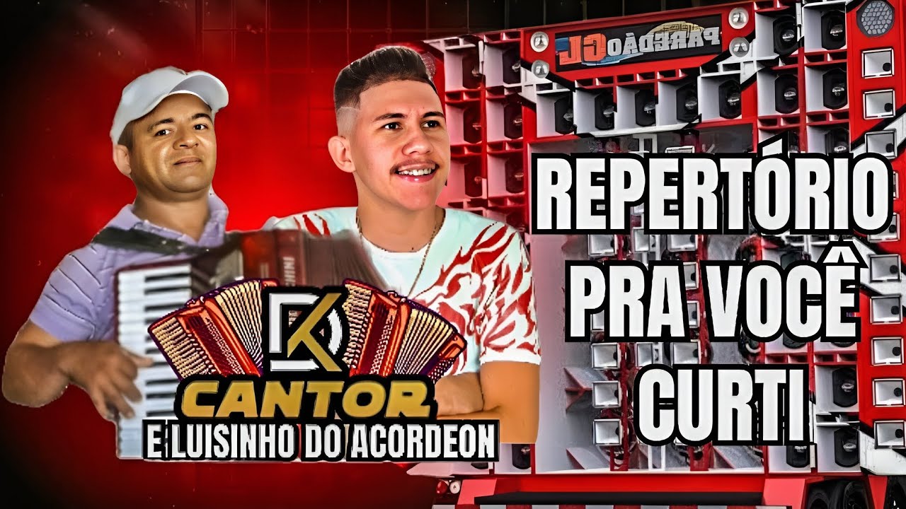 🔴 DK CANTOR E LUISINHO DO ACORDEON REPERTÓRIO VOL 1 #aovivo #musica #piseiro #viralvideo