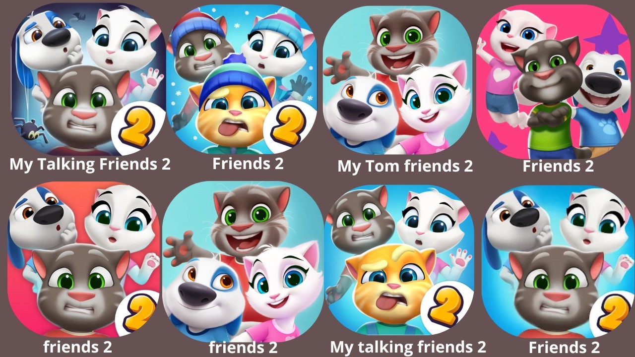 My Talking friends 2 - New Update Gameplay!  Let's go!!!!